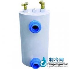 PVC外殼泳熱泵鈦換熱器