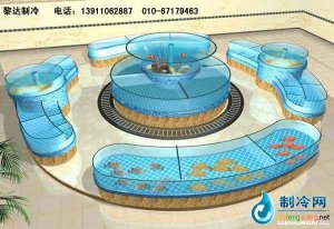 天津生態園海鮮池工程 