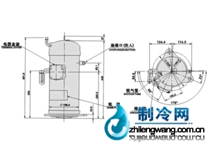  大金變頻高效能渦旋式壓縮機 
